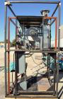 Used Pellertron Kinetic Dedusting System consisting of: (1) Pelletron kinetic deduster, model P10, 301 stainless steel. Rated 1000 pounds an hour ( 500 kg/hr). Primary and secondary air wash decks. T...