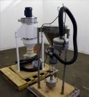 Used Pelletron Dedusting System, Model P1, 304 Stainless Steel. Rated up to 150 pounds per hour, bulk density 32-36 pounds per cubic foot. Removes dust particles 1.6 to 500 microns, streamers less th...