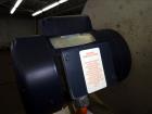 Used Pelletron Dedusting System, Model P1, 304 Stainless Steel. Rated up to 150 pounds per hour, bulk density 32-36 pounds per cubic foot. Removes dust particles 1.6 to 500 microns, streamers less th...