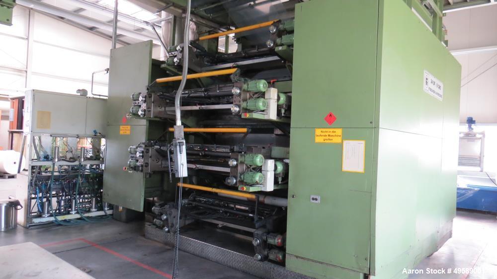 Used Fischer & Krecke Druckmaschine 8 Color Flexo Printing Machine/Line
