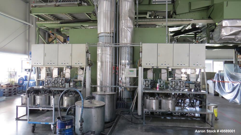 Used Fischer & Krecke Druckmaschine 8 Color Flexo Printing Machine/Line