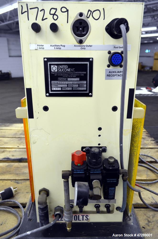Used United Silicone Uni-Printer Pad Printer, Model UP308.