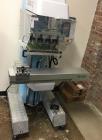Used Tosh Logica Pad Printer, Model L-02-4C. Four color, (4) 70mm diameter mag ink cups, (4) 70 mm CR blades, (4) 100 x 250 x 10 mm cliche supports, (4) XY axis adjustable pad holders, foot pedal, ad...