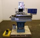 Used Teca-Print Pad Printing Machine, Model TC 500. Maximum print 130mm diameter, print capacity approximate 1300 prints per hour single color, 900 prints per hour multi-color. Maximum pad vertical s...