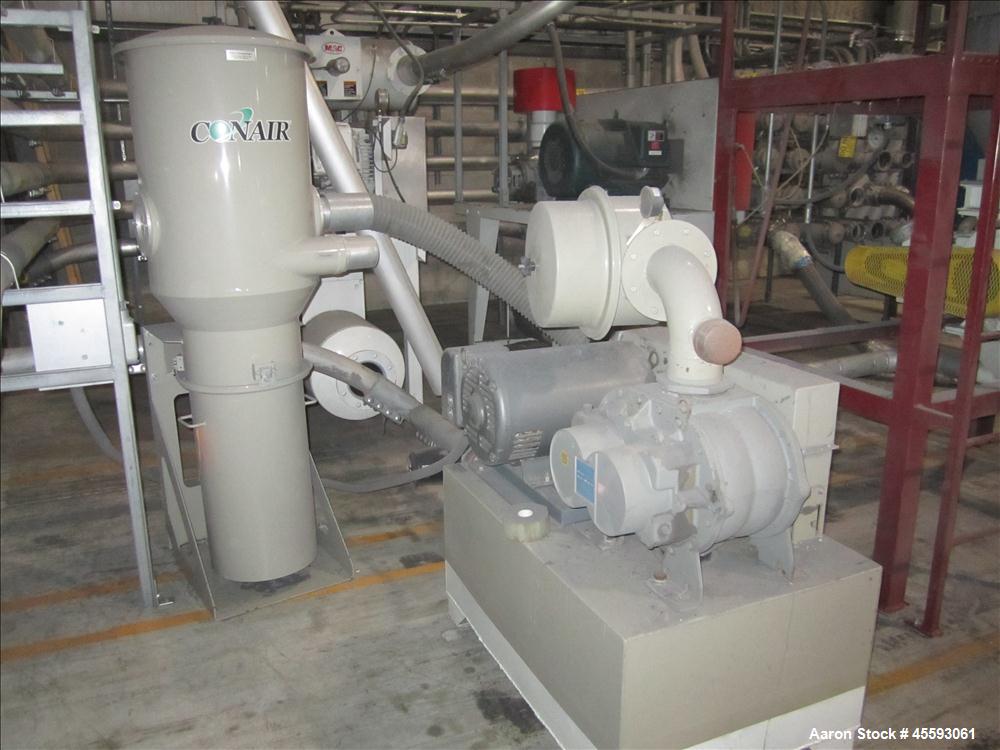 Used-Main Silo weight control system consisting of: Hopper, Mettler Toledo model partner plus digital read-out controller, r...