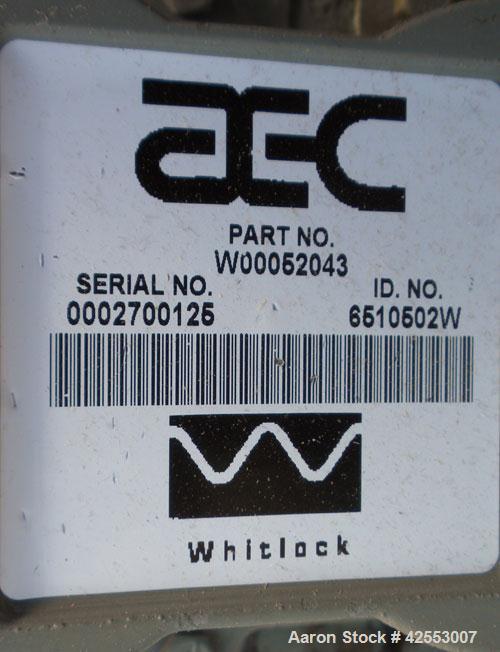 Used- AEC Whitlock Vacuum Loading System, model VTP-5, consisting of: (1) AEC Whitlock vertical rotary positive displacement...