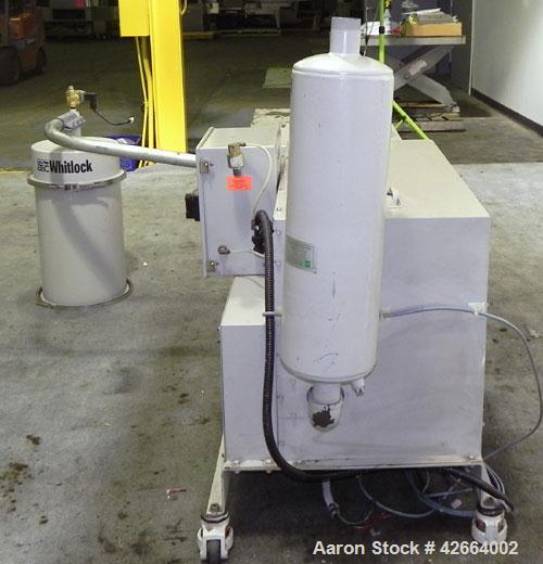 Used AEC Whitlock Vacuum Loading System, Model VTP-5, consisting of: (1) AEC Whitlock vertical rotary positive displacement blower. Approximate capacity 103 cfm. Driven by a 5 hp, 3/60/208-230/460 vo...