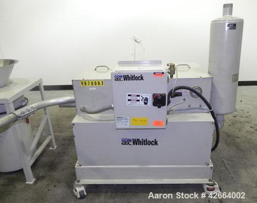 Used AEC Whitlock Vacuum Loading System, Model VTP-5, consisting of: (1) AEC Whitlock vertical rotary positive displacement blower. Approximate capacity 103 cfm. Driven by a 5 hp, 3/60/208-230/460 vo...