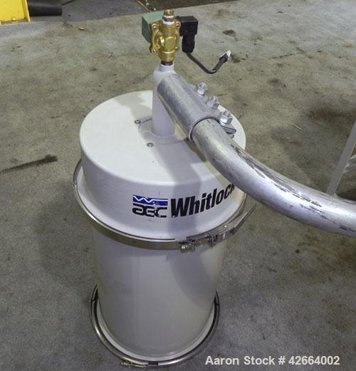 Used AEC Whitlock Vacuum Loading System, Model VTP-5, consisting of: (1) AEC Whitlock vertical rotary positive displacement blower. Approximate capacity 103 cfm. Driven by a 5 hp, 3/60/208-230/460 vo...