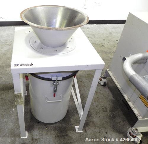 Used AEC Whitlock Vacuum Loading System, Model VTP-5, consisting of: (1) AEC Whitlock vertical rotary positive displacement blower. Approximate capacity 103 cfm. Driven by a 5 hp, 3/60/208-230/460 vo...