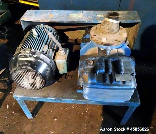 Used Blower Engineering Rotary Lobe Blower, Model Tri Lobe TL6