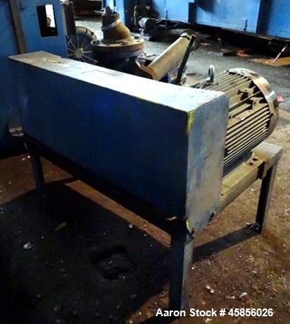 Used Blower Engineering Rotary Lobe Blower, Model Tri Lobe TL6