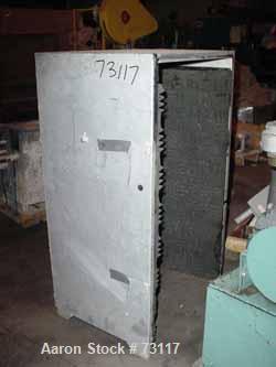 USED: Conair vacuum conveying system consisting of: 1 Sutorbiltrotary positive displacement blower, model 5M-D, 298 cfm at 1760 rpm,.210 displacement cu ft revolution, 4" inlet/outlet, driven by a 15...