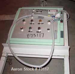 USED: Conair vacuum conveying system consisting of: 1 Sutorbiltrotary positive displacement blower, model 5M-D, 298 cfm at 1760 rpm,.210 displacement cu ft revolution, 4" inlet/outlet, driven by a 15...