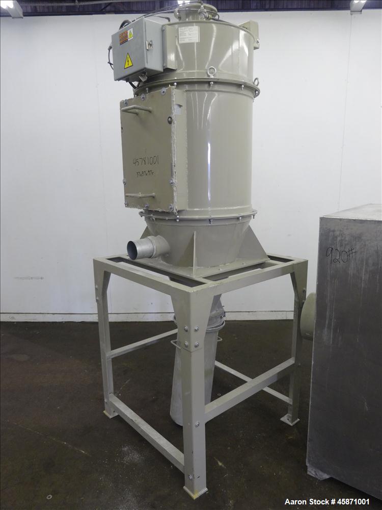 Used Conair Vacuum Loading System Consisting Of: (1) Gardner Denver 5MQ Positive Displacement Blower, Model GAEMJPA0178, Serial#S188820. Approximate 521 CFM at 2850 rpm at 7 PSIG. Driven by a 7.5hp, ...