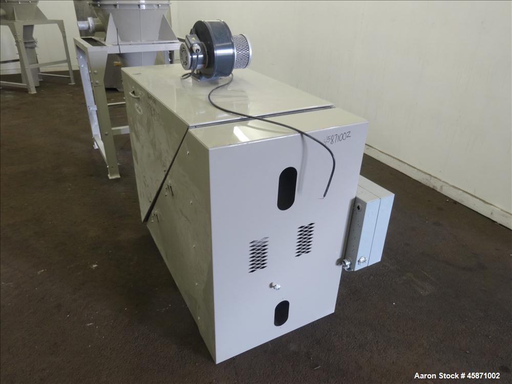Used Conair Vacuum Loading System Consisting Of: (1) Roots Rotary Lobe Positive Displacement Blower, Model 45JRB, Serial#1301963840. Approximate 197 CFM at 3600 RPM. Driven by a 7.5hp, 3/60/230/460 v...