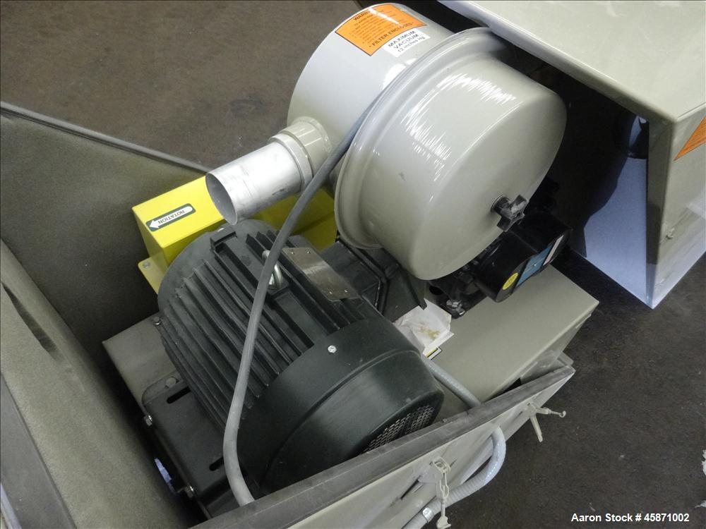 Used Conair Vacuum Loading System Consisting Of: (1) Roots Rotary Lobe Positive Displacement Blower, Model 45JRB, Serial#1301963840. Approximate 197 CFM at 3600 RPM. Driven by a 7.5hp, 3/60/230/460 v...