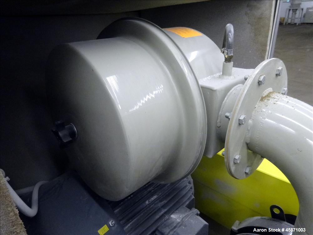 Used Conair Vacuum Loading System Consisting Of: (1) Gardner Denver 5MQ Positive Displacement Blower, Model GAEMJPA0178, Serial# S188816. Approximate 521 CFM at 2850 rpm at 7 PSIG.  Driven by a 10hp,...