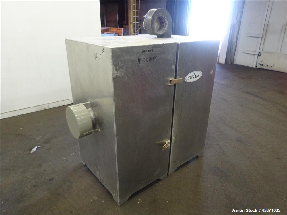 Used Conair Vacuum Loading System Consisting Of: (1) Gardner Denver 6MQ Positive Displacement Blower, Model GAFMDPA0177, Serial# S192621. Approximate 794 CFM at 2350 rpm at 7 PSIG.  Driven by a 10hp,...