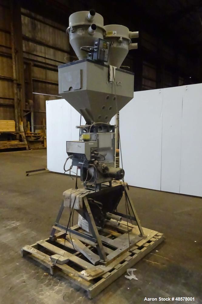Used Conair 2-Compartment Weigh Scale Gravimetric Blender, Model WSB-421.