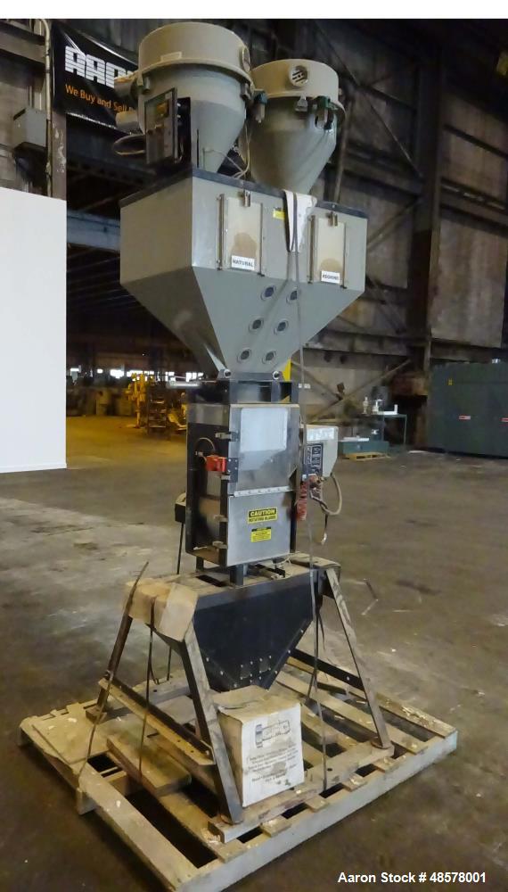 Used Conair 2-Compartment Weigh Scale Gravimetric Blender, Model WSB-421.