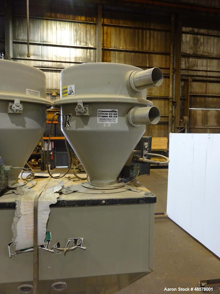 Used- Conair 2-Compartment Weigh Scale Gravimetric Blender, Model WSB-421.