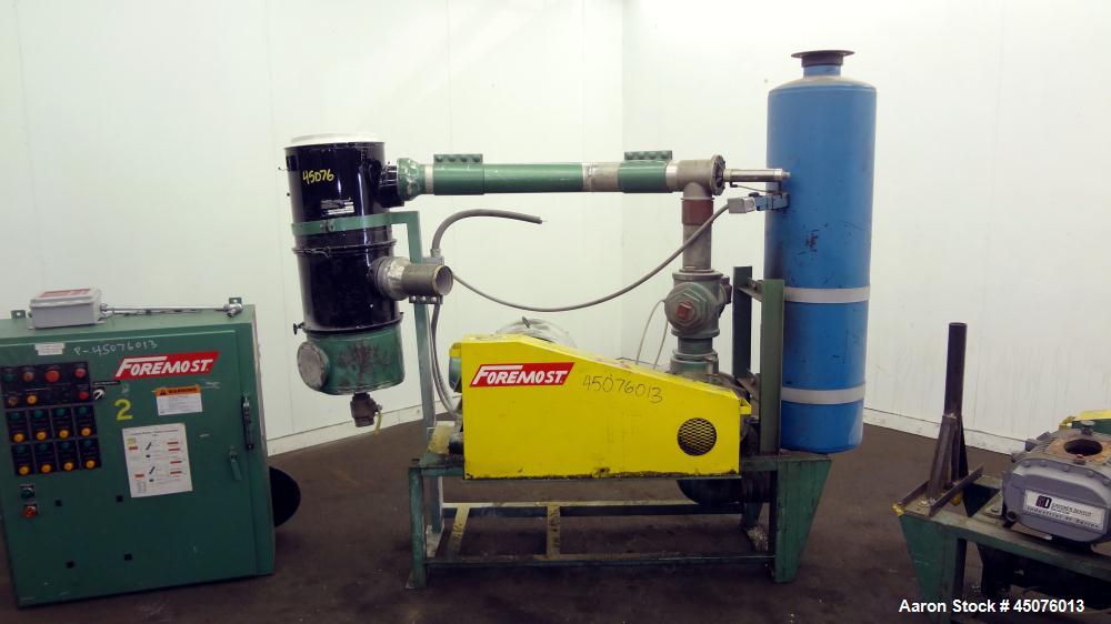Used Foremost Machine Builders Vacuum Conveying Push & Pull System, Model P-30-45