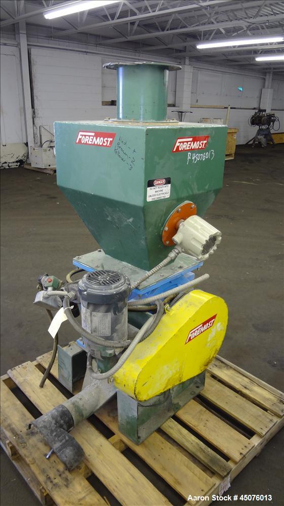 Used Foremost Machine Builders Vacuum Conveying Push & Pull System, Model P-30-45