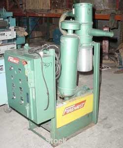 USED: Foremost vacuum conveying system, model VFM-05-21. Consisting of: (1) Sutorbilt vertical rotary positive displacement blower, model3MV-F. Max approximate 76 cfm at 1760 rpm, 2" NPT inlet/outlet...