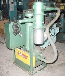 USED: Foremost vacuum conveying system, model VFM-05-21. Consisting of: (1) Sutorbilt vertical rotary positive displacement blower, model3MV-F. Max approximate 76 cfm at 1760 rpm, 2" NPT inlet/outlet...
