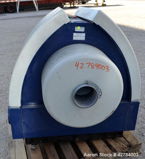 Used Kongsklide High Pressure Multiair Blower, Type 1100, Carbon Steel. Rated approximately 1699 cubic meter an hour air volume (1000 cfm). Driven by a 10 hp, 3/60/230/460 volt, 3500 rpm motor.