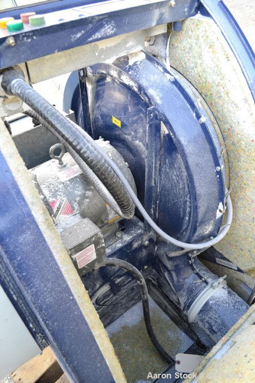 Used Kongsklide High Pressure Multiair Blower, Type 1100, Carbon Steel. Rated approximately 1699 cubic meter an hour air volume (1000 cfm). Driven by a 10 hp, 3/60/230/460 volt, 3500 rpm motor.
