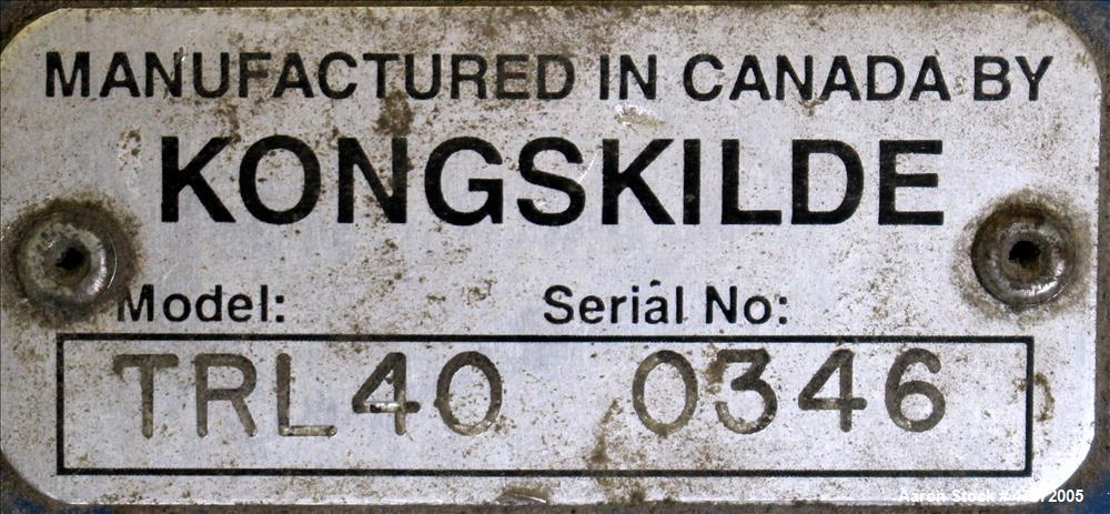 Used Kongskilde High Pressure Blower, Model TRL40