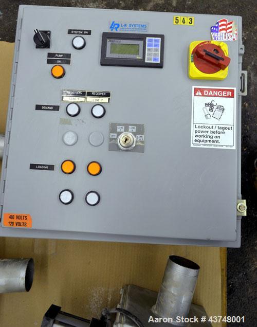 Used Stainless Steel LR Systems Filtered Receiver, Model PRCF104-3