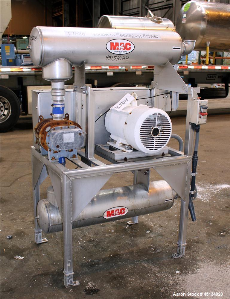 Used MAC Equipment Vacuum Loading System Consist