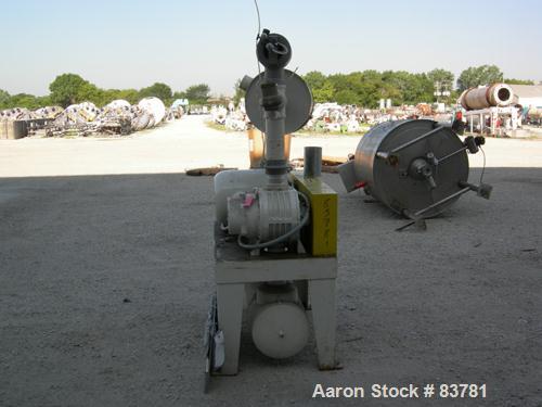 USED: Mould Tek vacuum conveying system model VP2500, carbon steel. Consisting of (1) Sutorbilt rotary positive displacement blower model 6MP. Approx capacity 558 cfm at 22.4 BHP at 7 psi. .383 displ...