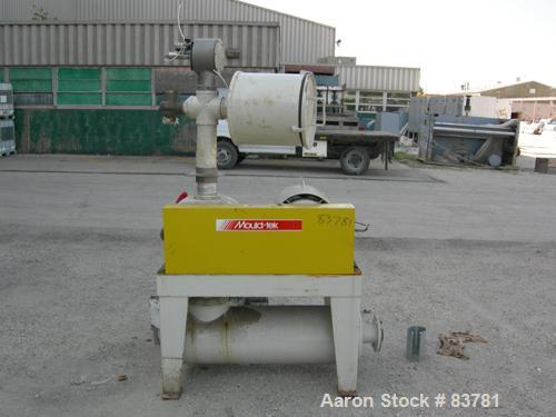 USED: Mould Tek vacuum conveying system model VP2500, carbon steel. Consisting of (1) Sutorbilt rotary positive displacement blower model 6MP. Approx capacity 558 cfm at 22.4 BHP at 7 psi. .383 displ...