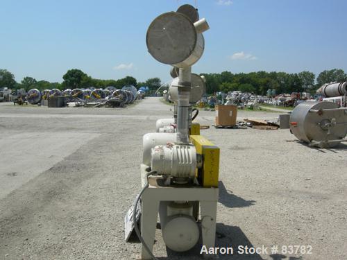 USED: Mould Tek Vacuum Conveying System, model VP2500, carbon steel, consisting of (1) Sutorbilt rotary positive displacement blower, model 6MP. Approximate capacity 558 cfm at 22.4 BHP at 7 psi. .38...