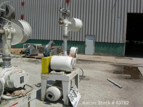 USED: Mould Tek Vacuum Conveying System, model VP2500, carbon steel, consisting of (1) Sutorbilt rotary positive displacement blower, model 6MP. Approximate capacity 558 cfm at 22.4 BHP at 7 psi. .38...