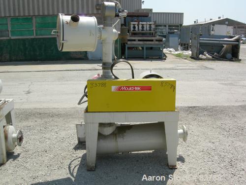 USED: Mould Tek vacuum conveying system model VP2500, carbon steel. Consisting of (1) Sutorbilt rotary positive displacement blower model 6MP. Approx capacity 558 cfm at 22.4 bhp at 7 psi. .383 displ...
