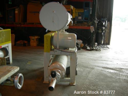 Used Mould Tek Vacuum Conveying System model VP3000, carbon steel, consisting of (1) Sutorbilt rotary positive displacement blower model 6MP. Approximate capacity 558 cfm at 22.4 bhp at 7 psi. .383 d...