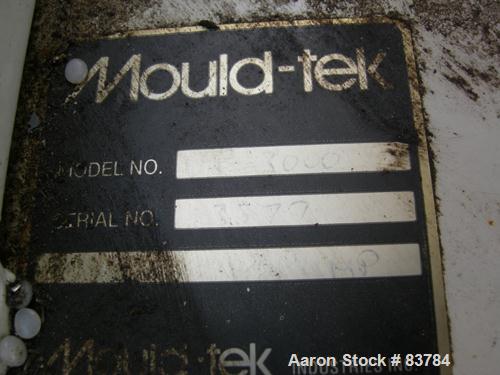 USED: Mould Tek vacuum conveying system model VP3000, carbon steel. Consisting of (1) Sutorbilt rotary positive displacement blower model 6MP. Approx capacity 558 cfm at 22.4 bhp at 7 psi. .383 displ...
