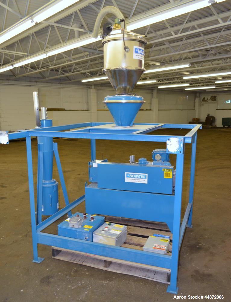 Used Novatec Vacuum Loading System, Model VPU-5HP