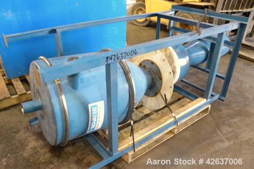Used Novatec Loading/Unloading System, Model VPV-50, Consisting Of: (2) Roots horizontal rotary positive displacement blowers, model 68U-RAI, carbon steel. Each rated 495 CFM at 15’’ HGV at 22.7 BHP....