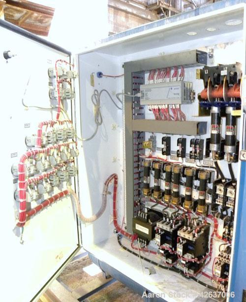 Used Novatec Loading/Unloading System, Model VPV-50, Consisting Of: (2) Roots horizontal rotary positive displacement blowers, model 68U-RAI, carbon steel. Each rated 495 CFM at 15’’ HGV at 22.7 BHP....