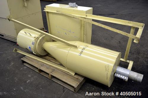 Used Novatec Vacuum Loading System Consisting Of: (1) Roots Universal RAI Blower, model 56 URAI, serial# 0205945332. Approximate 276 CFM, 14" HGV, 11.8 BHP. Driven by a 15hp, 3/60/230/460 volt, 1770 ...