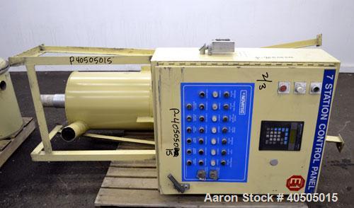 Used Novatec Vacuum Loading System Consisting Of: (1) Roots Universal RAI Blower, model 56 URAI, serial# 0205945332. Approximate 276 CFM, 14" HGV, 11.8 BHP. Driven by a 15hp, 3/60/230/460 volt, 1770 ...