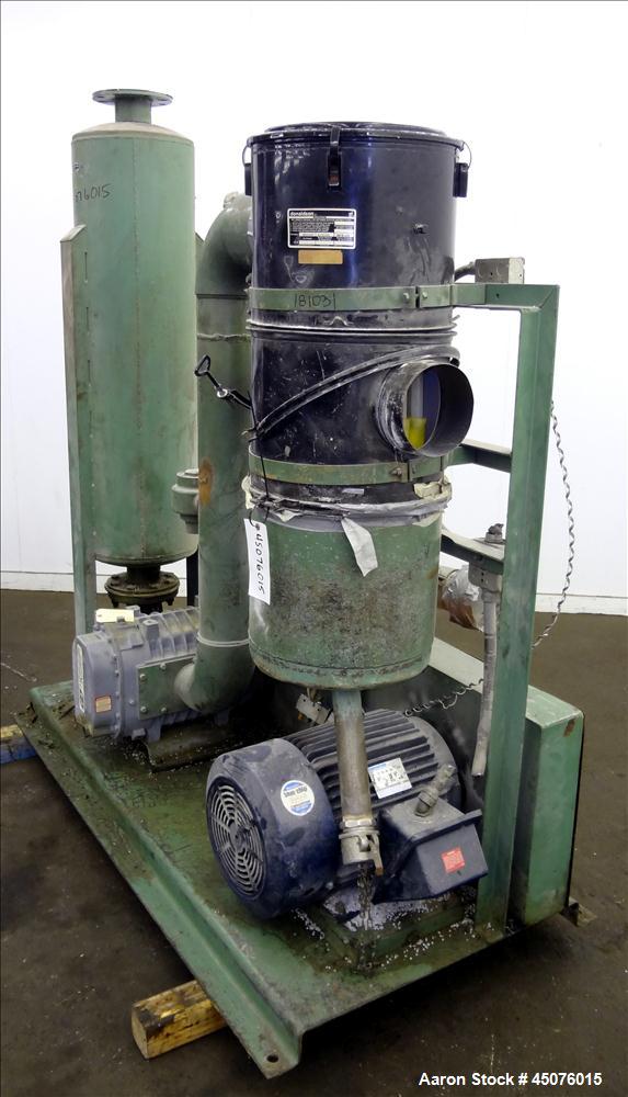 Used Process Control Vacuum Conveying Push & Pull System, Model P3040