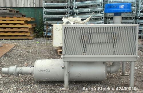 Used Roots Vacuum Conveying System, consisting of: (1) Roots Universal RAI horizontal rotary positive displacement blower, model 56U-RAI. Approximate 158 cfm at 1760 rpm at 14’’ HGV. 4" NPT inlet/out...