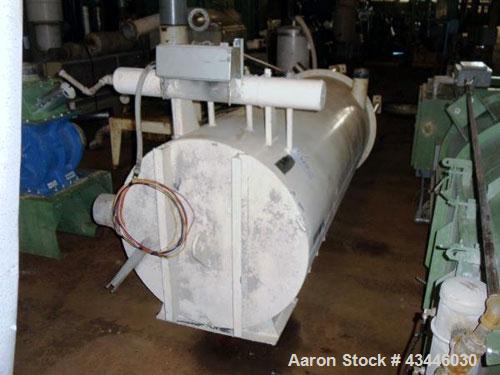 Used- Shick Push Pull Railcar Unloding System. Includes a 60hp blower with silencer, and dust collector.